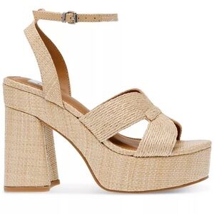 Women's Tan Platform Sandals